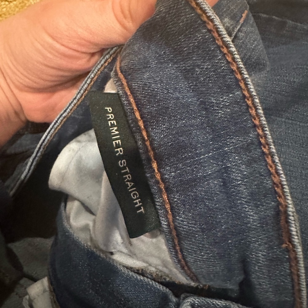 Lauren Ralph Lauren LRL Jeans Straight Leg Women’s Size 10 Classic Dark Wash - Picture 7 of 11
